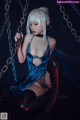 爆机少女喵小吉 Cosplay 黑呆 Saber Alter P2 No.842963